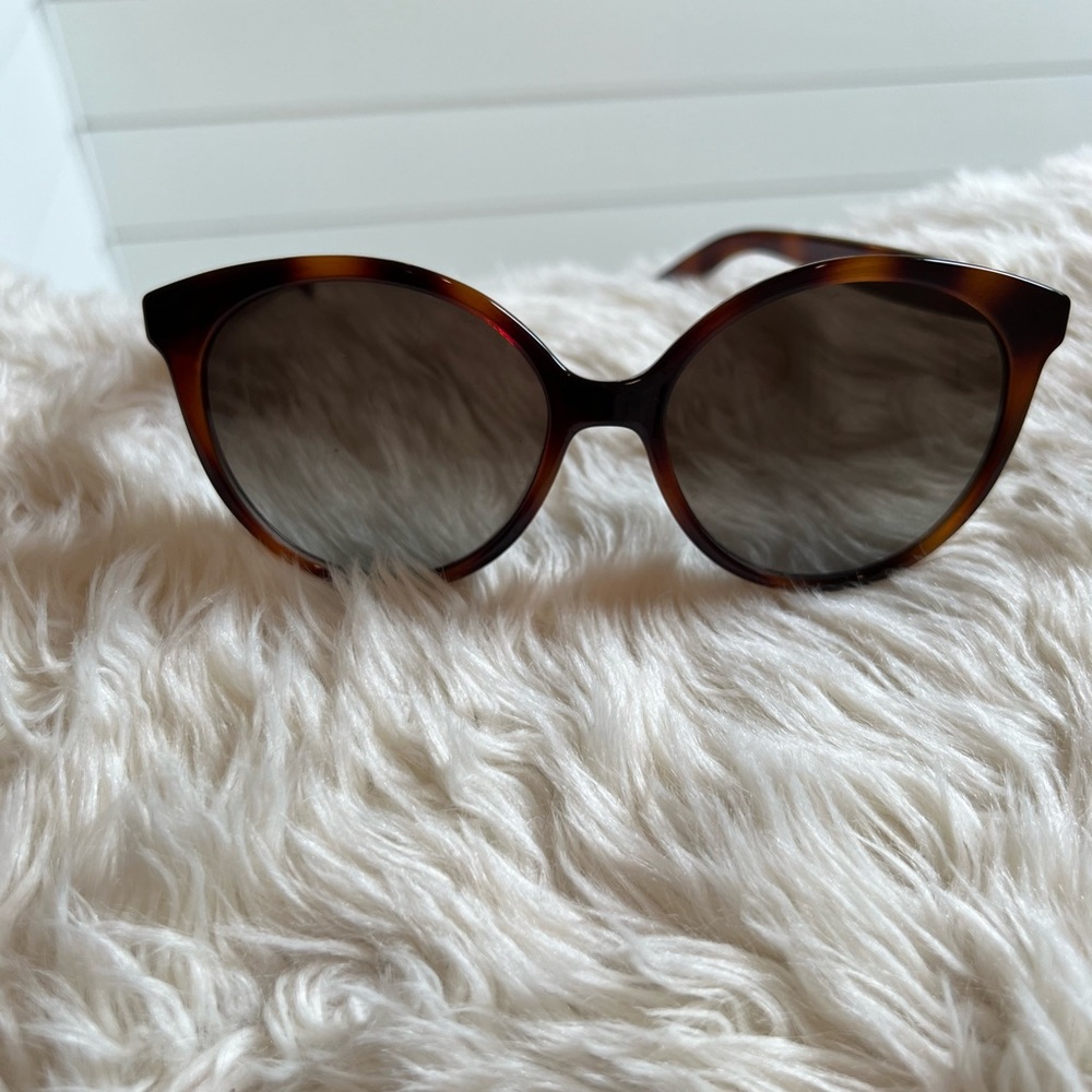 Chloe oversized tortoise sunglasses